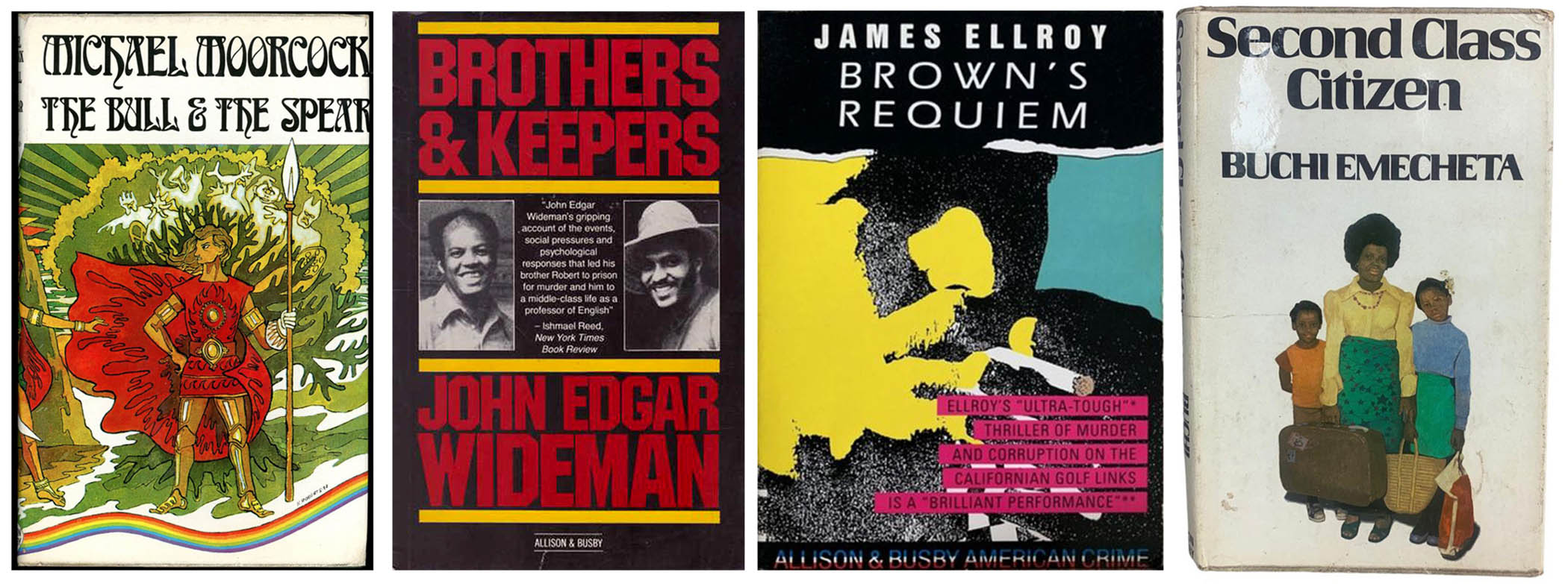 A selection of the classic books published by Allison & Busby.