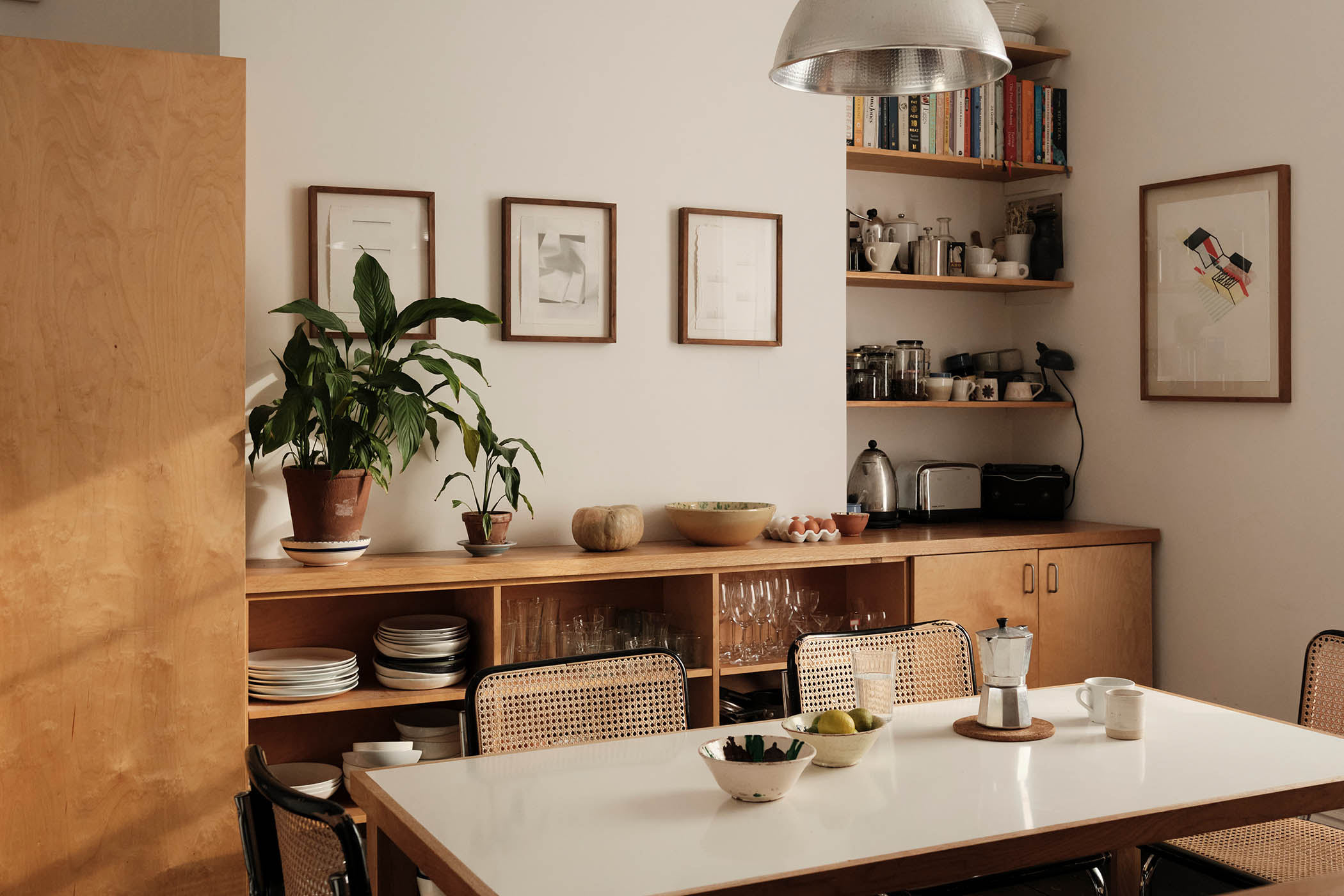 A photographer and furniture designer frame their ideal home