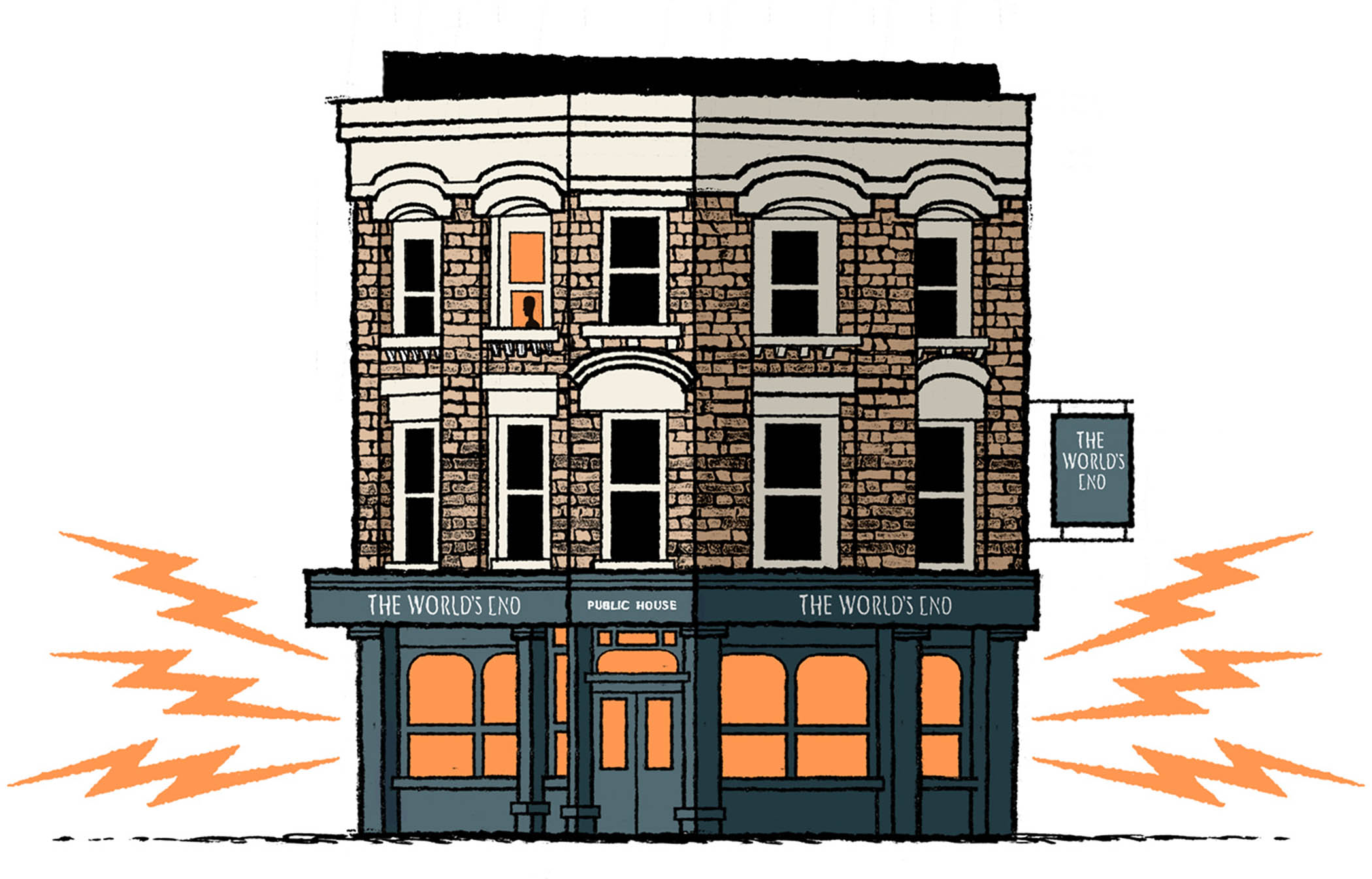 Haven’t you heard? Living next to a pub is noisy