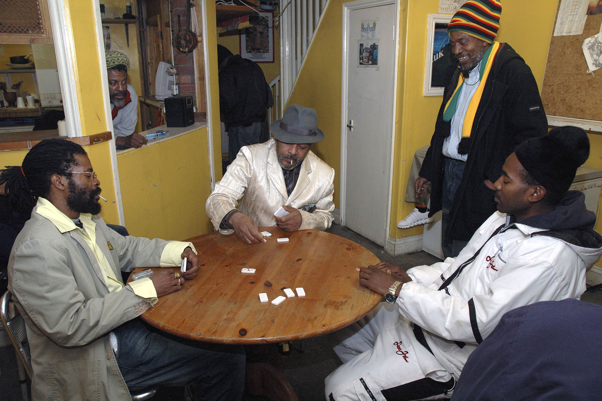 Dominos at the Rastfarian community