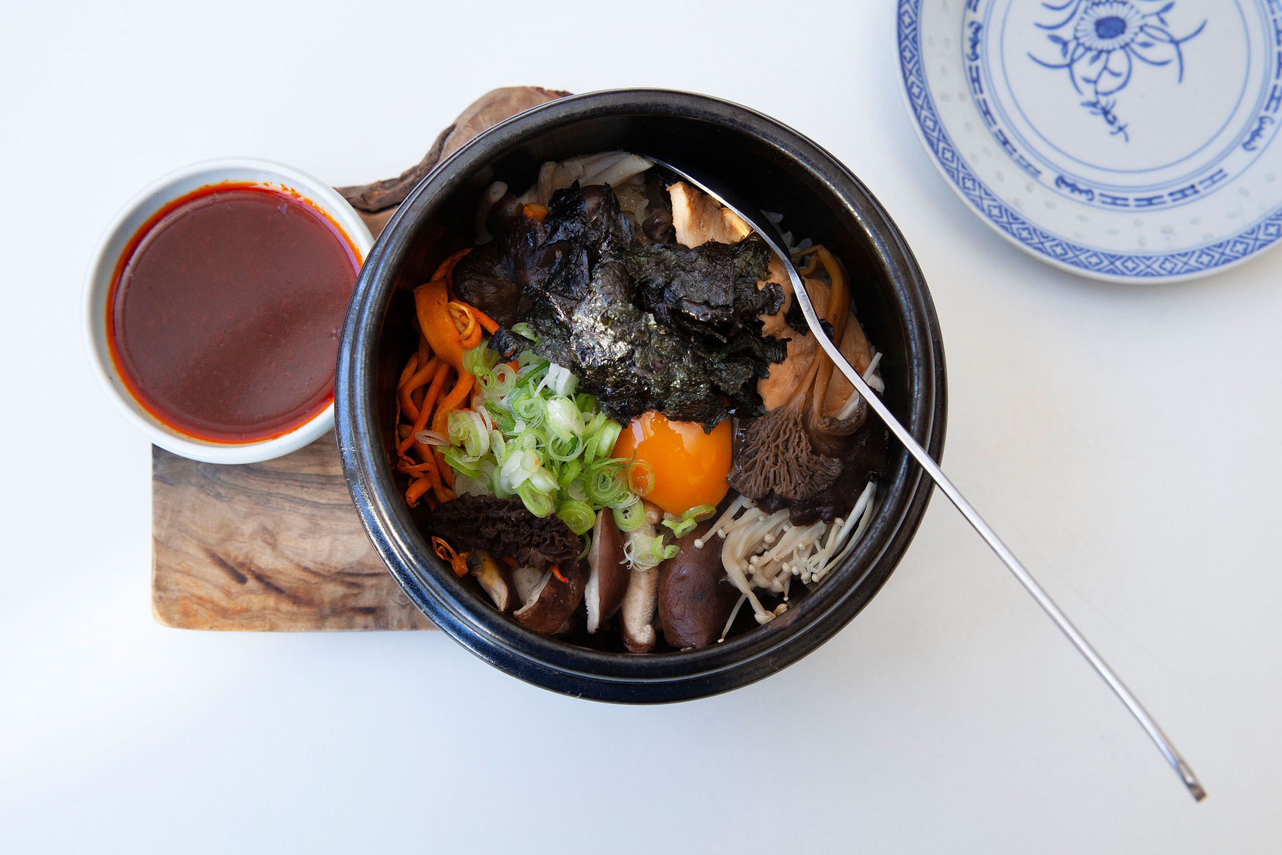 ‘Soothing warmth’: mushroom sotbap