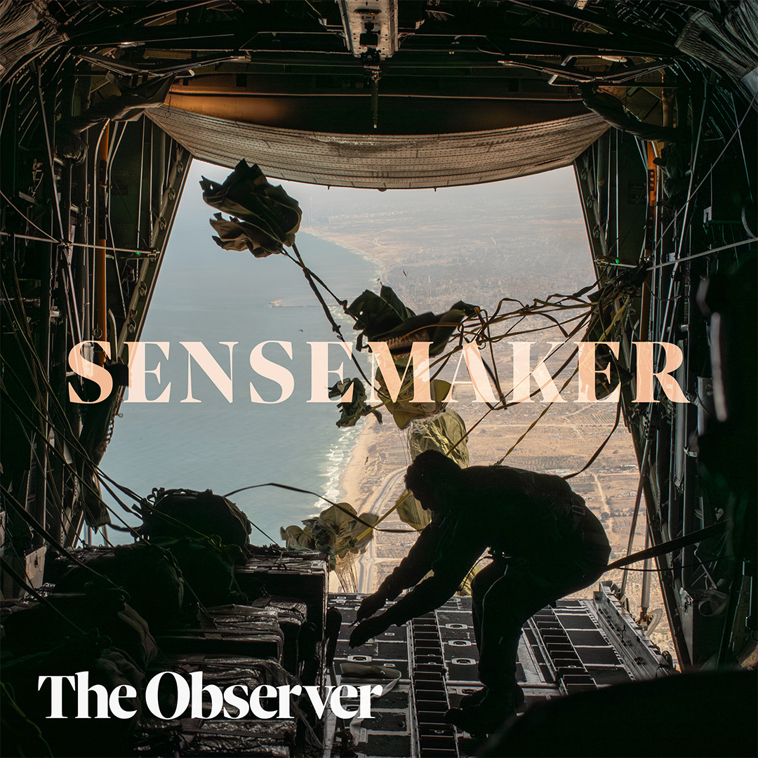 The difficulty delivering aid to Gaza