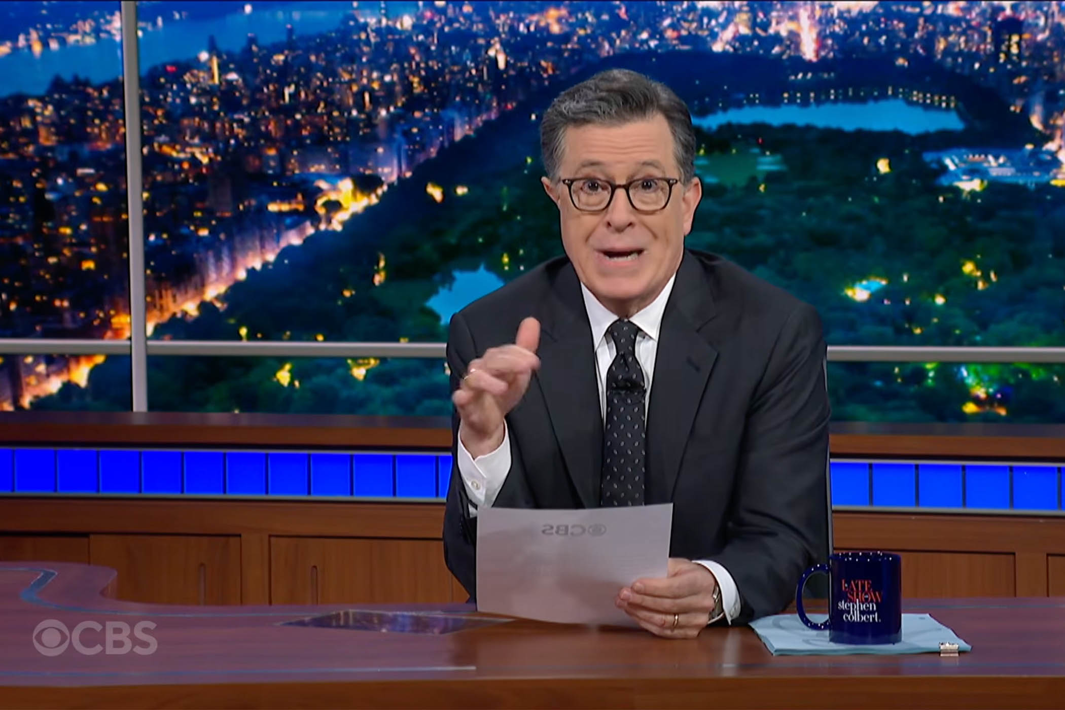 Stephen Colbert’s latest run-in with CBS is the thin end of the wedge
