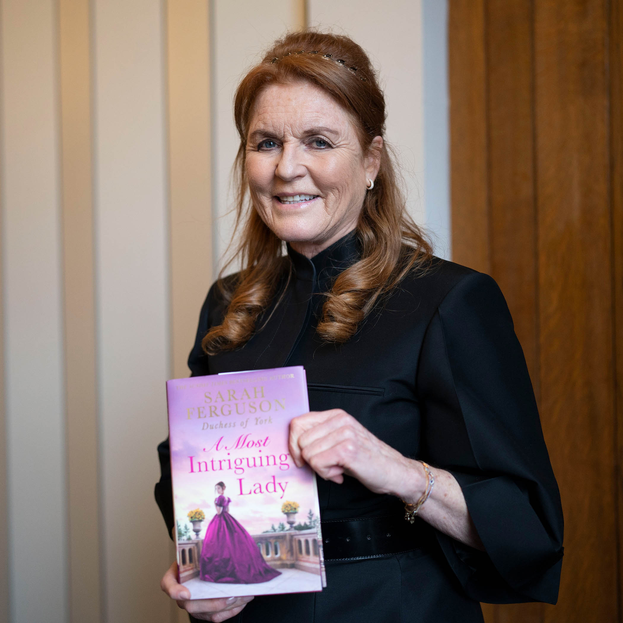 Sarah Ferguson at a book signing in 2023
