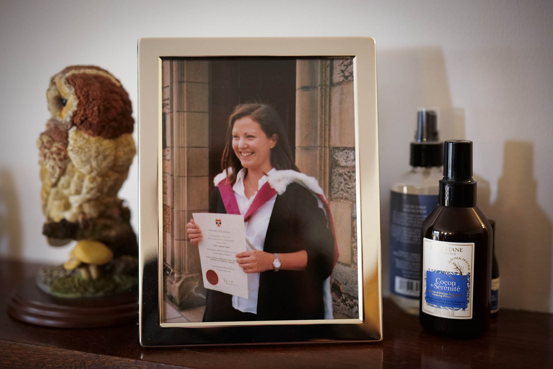 Sarah Walton Sarah required 24-hour care after being diagnosed with SSPE